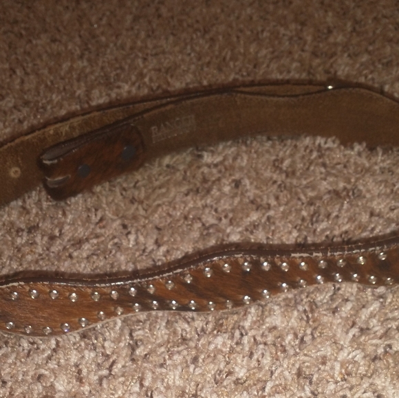 Cowhide Belt - Picture 2 of 4